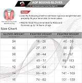 AQF Boxing Gloves Kids Adults 6oz 16oz Training Muay Thai Silver view 2