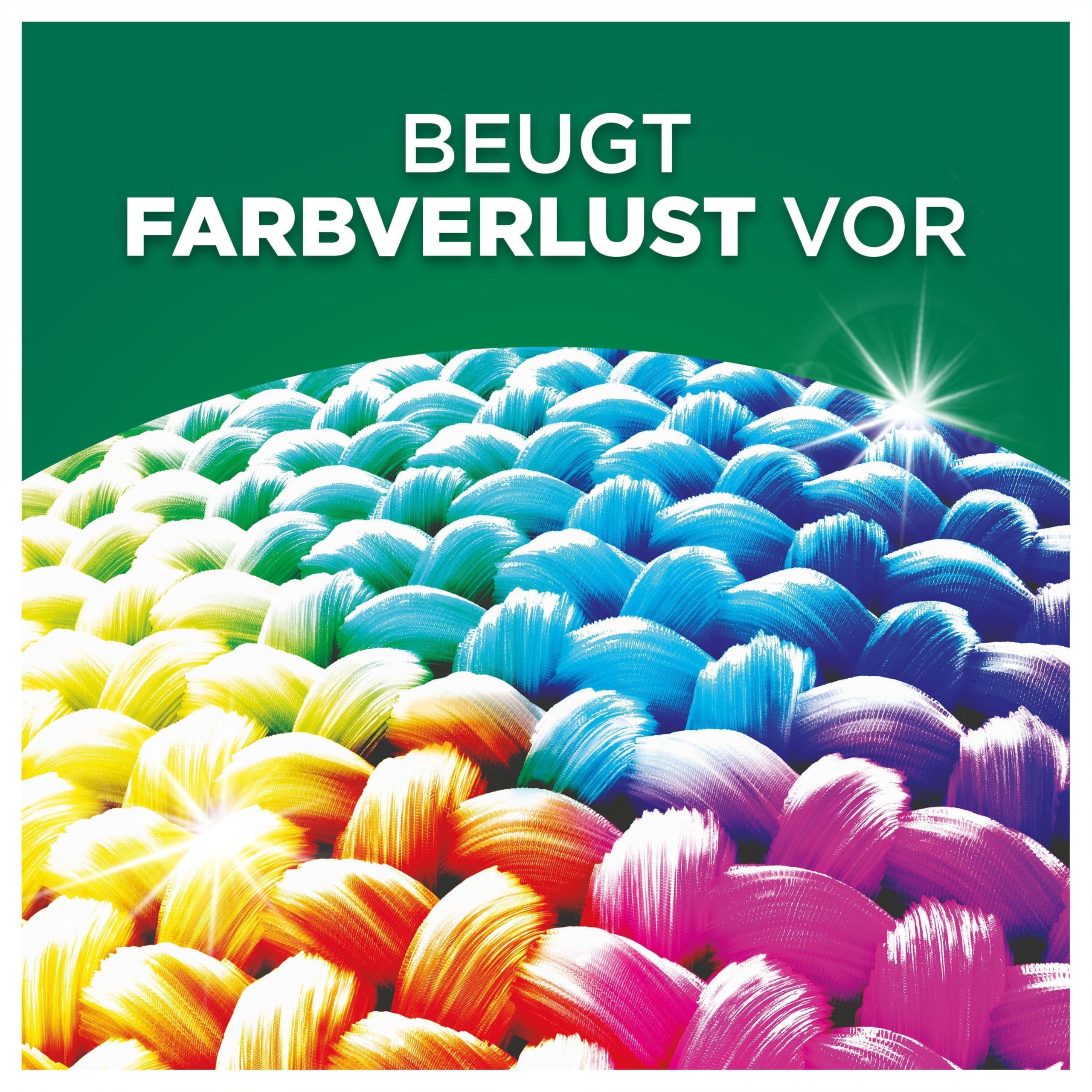 Ariel's schnell auflösendes Pulver Waschmittel Color+, 72 Wäschen, Color+, Fleck-Weg-Power beim 1. Waschen, Sofortige Wirkung, selbst in kaltem Wasser 5