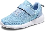 Harvest Land Girls Trainers Kids Athletic Shoes Glitter Lightweight Blue UK11.5