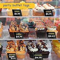 PigPotParty Acrylic Mini Chalkboard Signs for
