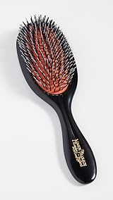 Mason Pearson BN3 Handy Boar Bristle Nylon Tufts Hair Brush Cleaner Gift Box view 2