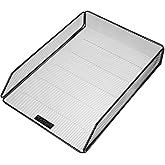 Mr. Pen Mesh Desk Organizer - Single Tray with Letter Tray, File Holder for Desk Paper Management