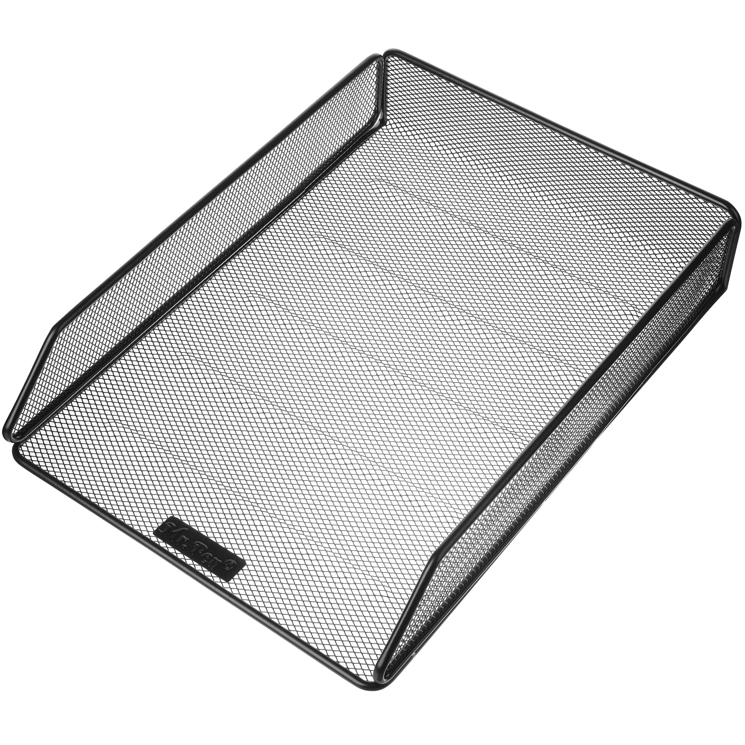 Photo 1 of Mr. Pen Mesh Desk Organizer - Single Tray with Letter Tray, File Holder for Desk Paper Management