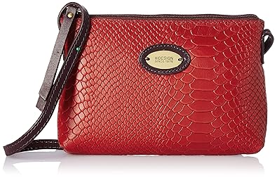 Hidesign Womens Sling Bag (Red)