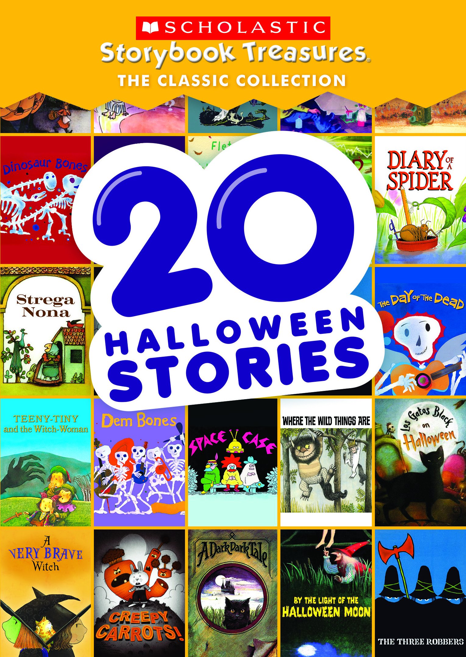 20 Halloween Stories Scholastic Storybook Treasures The Clas... Free