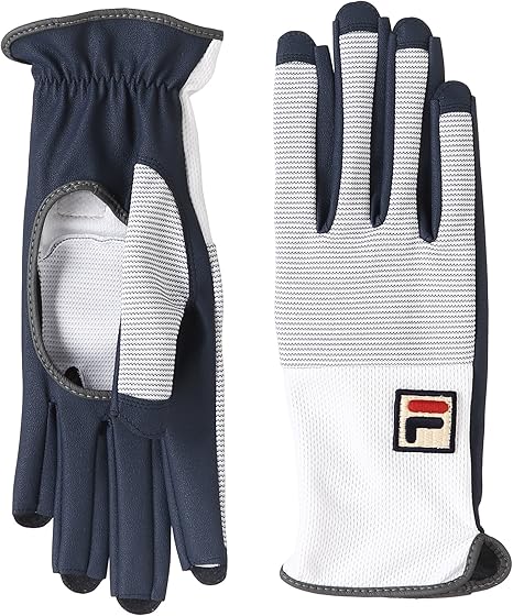 Amazon フィラ テニス Fila Tennis テニス 手袋 レディース テニスグローブ Vl9115 01 ホワイト F レディース 通販