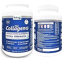 825gm (29oz) Hydrolyzed Marine Collagen Peptides featuring 10,000mg of Peptain, for Skin, Nails, Bones and Joints. Bonus Size
