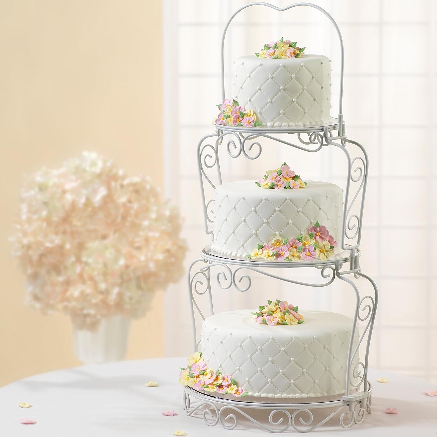  | Wilton Graceful Tiers 3-Tier Cake Stand: Cake Carriers: Cake Stands