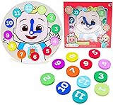 Toyland® Cocomelon Wooden Learning Clock Puzzle