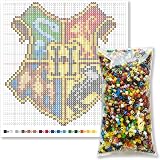 SES Creative Harry Potter Hogwarts Crest Fuse Beads DIY Set Craft Wall view 2
