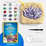 Blue Marble National Geographic Mega Gemstone Dig Kit with 15 Real Gemstones view 6