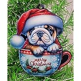 Bulldog Ornament