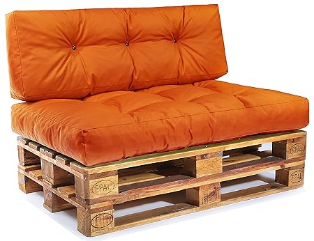 Easysitz Palettenkissen Set Palettensofa Palettenpolster Palettenauflagen Sofa Kissen Polster Auflage Indoor Outdoor Gesteppt