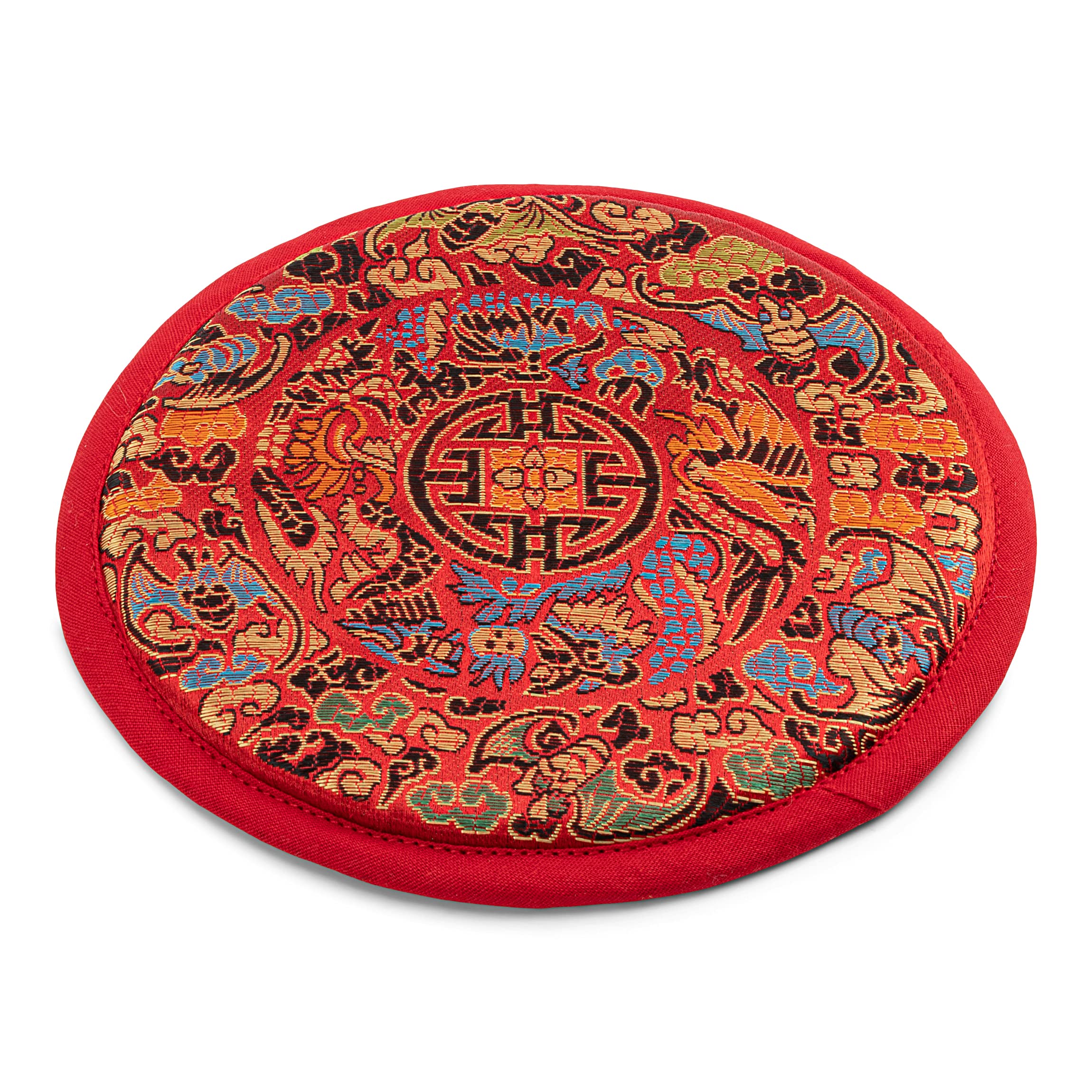 NKlaus Trivet for Tibetan Singing Bowl round 14,5cm Flat Cushion Meditation 12985