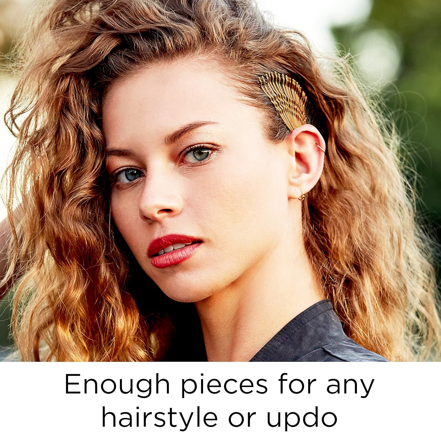 Goody Hair Bobby Pins, Blonde, 50-count (1942456), Metallic Blonde : Blond Bobby Pins : Beauty