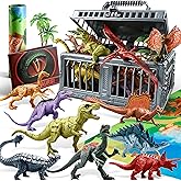 JOYIN Dinosaur Toys for Kids 3-5, 17 PCS Realistic Dinosaur Figures with Activity Play Mat &amp; Storage Cage, Ideal Kids Toys for 3 Year Old Boys, Animals Toy for Boys Birthday Gifts
