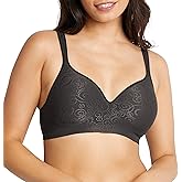 Bali Women's Wireless Bra DF3463, Comfort Revolution Full-Coverage Bras for Women, Moisture-Wicking, Wirefree