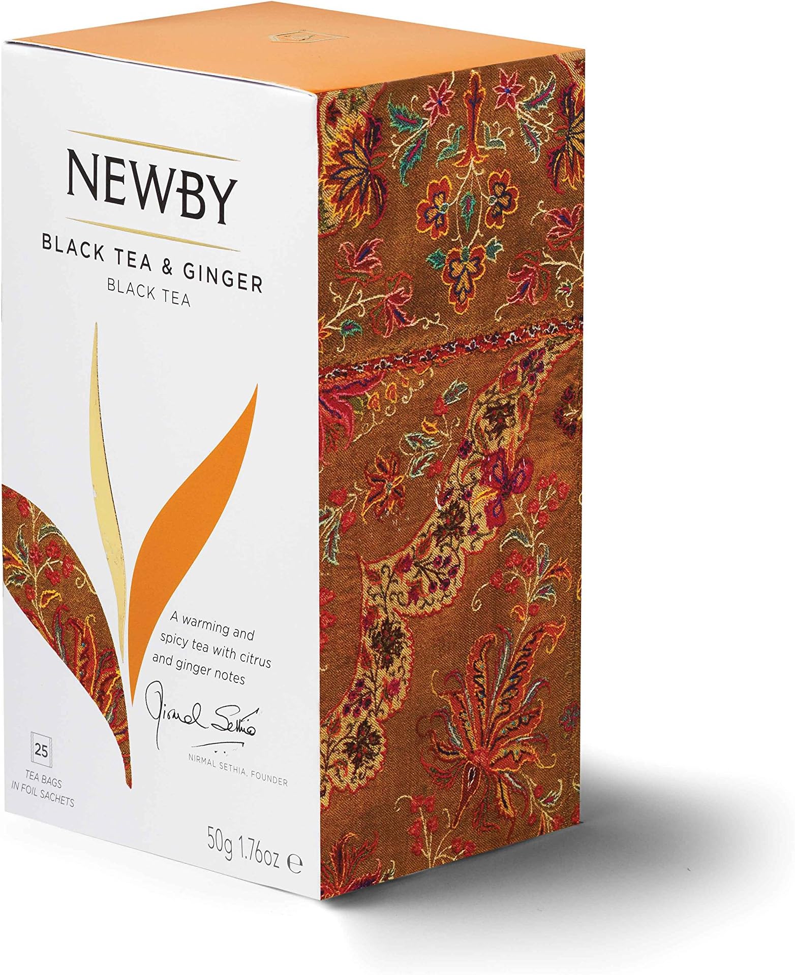 Newby Teas Black Tea & Ginger