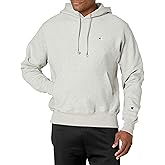 Champion mens Powerblend Fleece Crew, Small Script