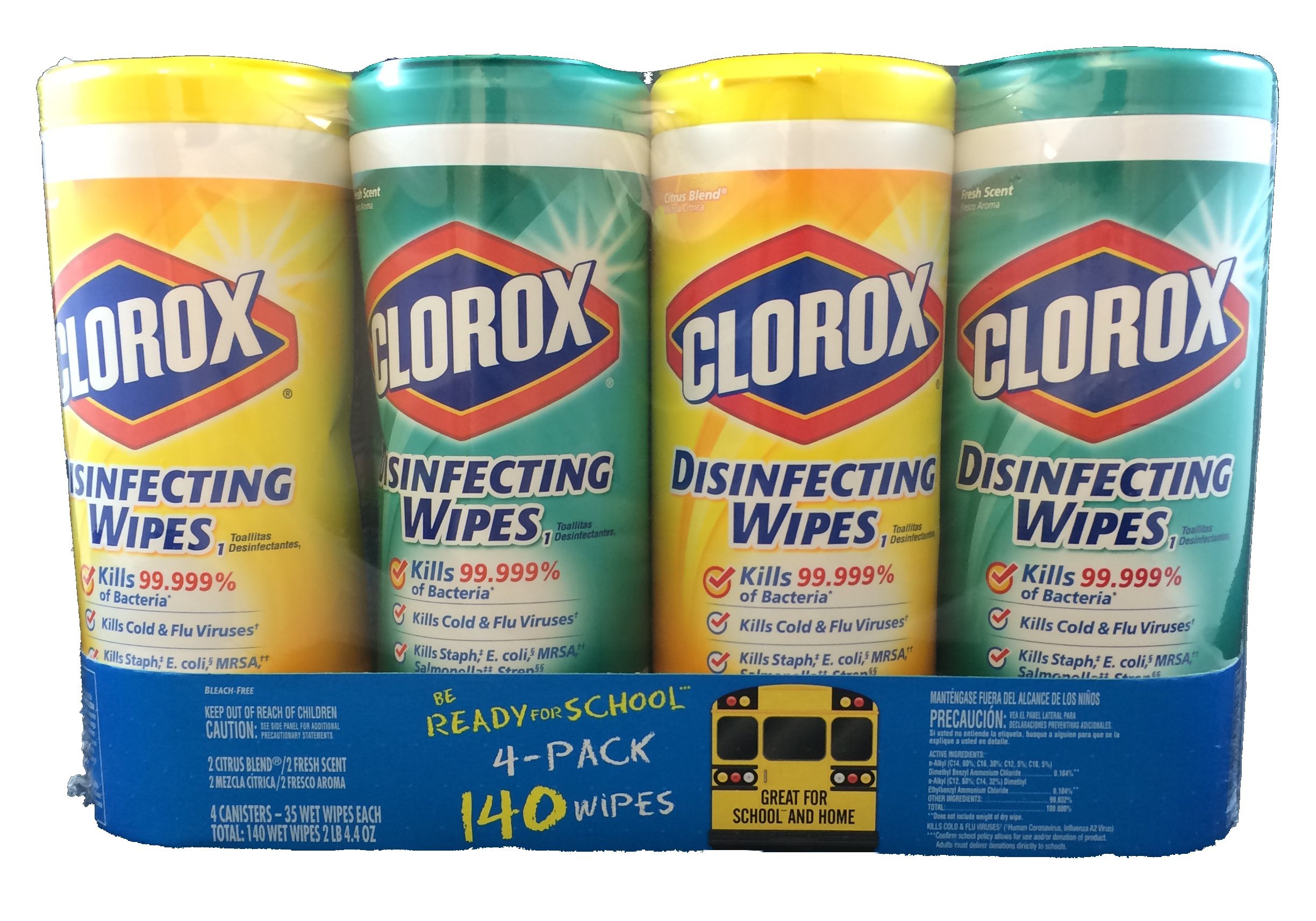 Clorox Disinfecting Disposable Cleaning Wipes Multipack 2 Citrus Blend