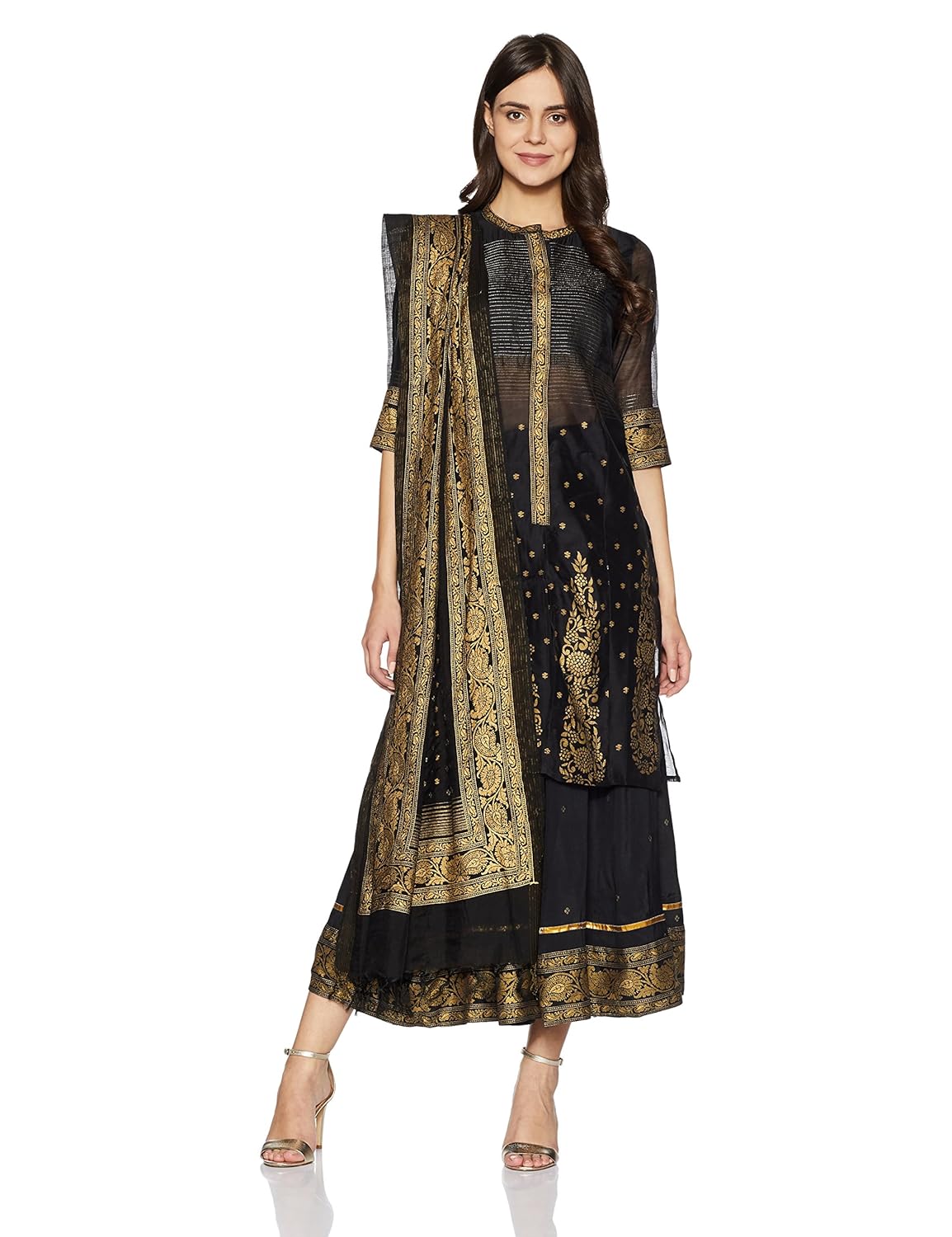 aurelia women's straight salwar suit