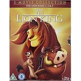The Lion King 1-3 [Blu-ray] [1994] [Region Free]