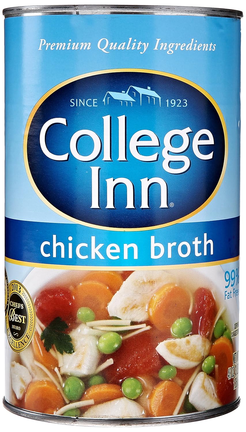 College Inn Chicken Broth, 48Ounce (Pack of 4) Packaged