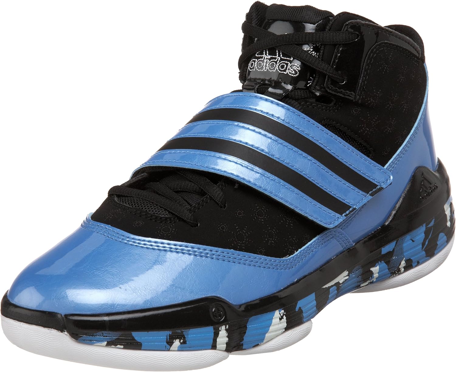 Amazon.com | adidas Women's Ts Ace Commander Basketball Shoe, Black/Light Blue/Running White, 10 