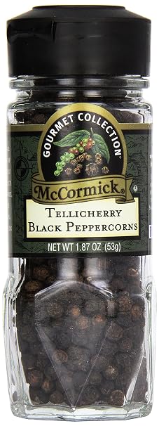 Mccormick gourmet collection tellicherry Black peppercorns (052100003450)