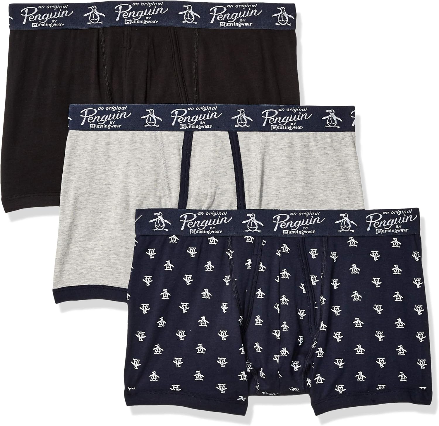 Original Penguin Men's Cotton Stretch Trunk Underwear, Multipack & Single: Clothing
