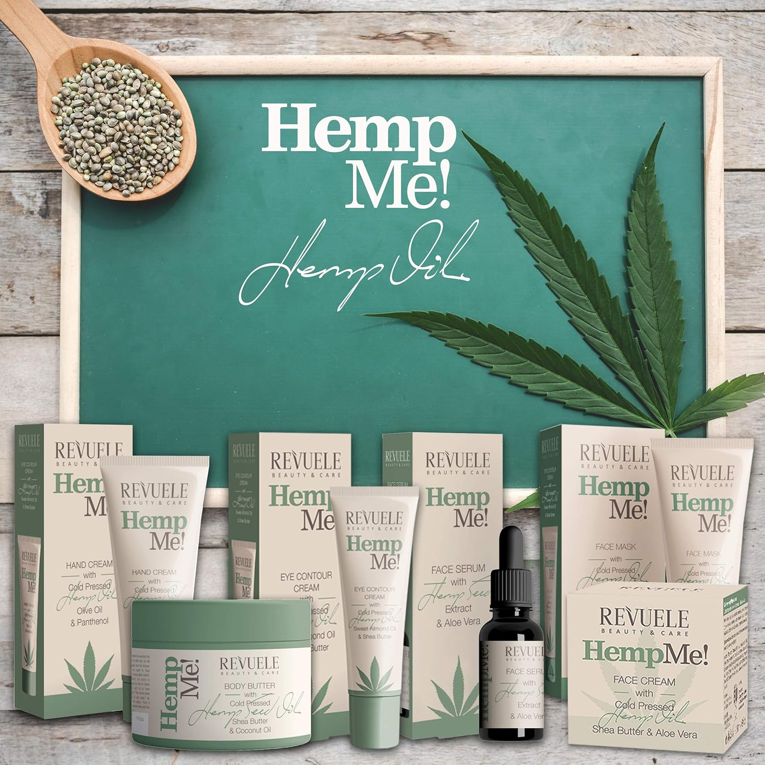 revuele hemp me face serum
