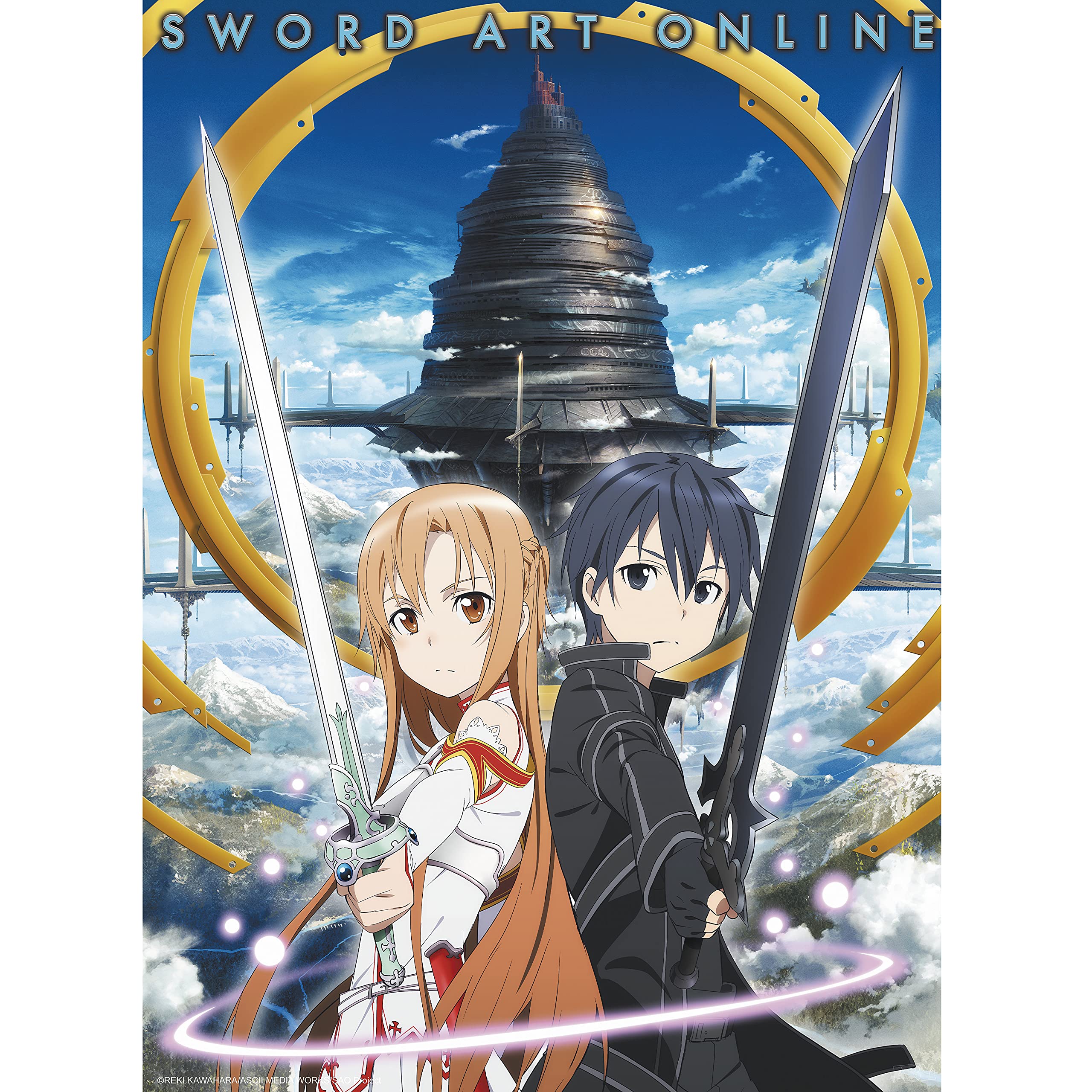 ABYstyle - SWORD ART ONLINE Poster Asuna & Kirito Aincrad 52 x 38 cm
