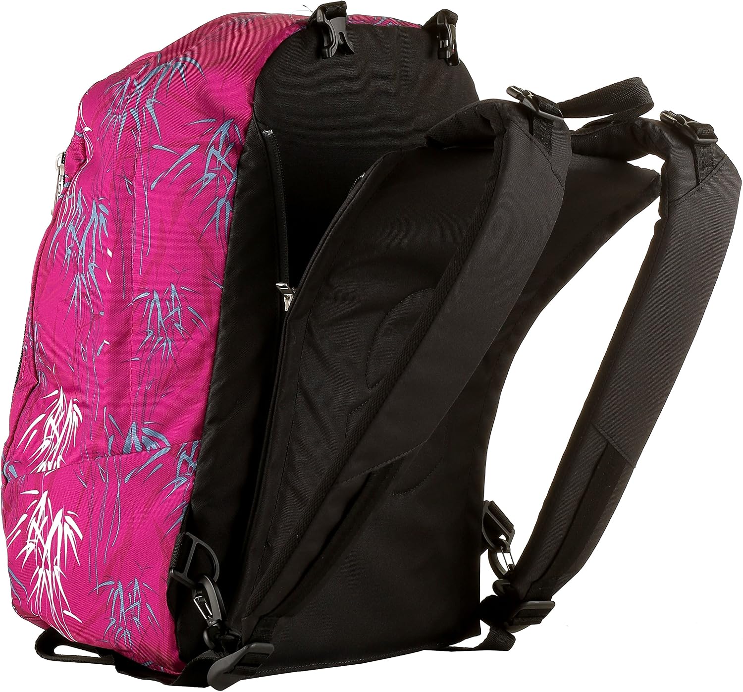 Valigeria Fantasia LEAVES Zaino 2in1 Reversibile Invicta Twist 26 Lt Tinta  Unita Blu \u0026 Rosa urban-earth.co.uk