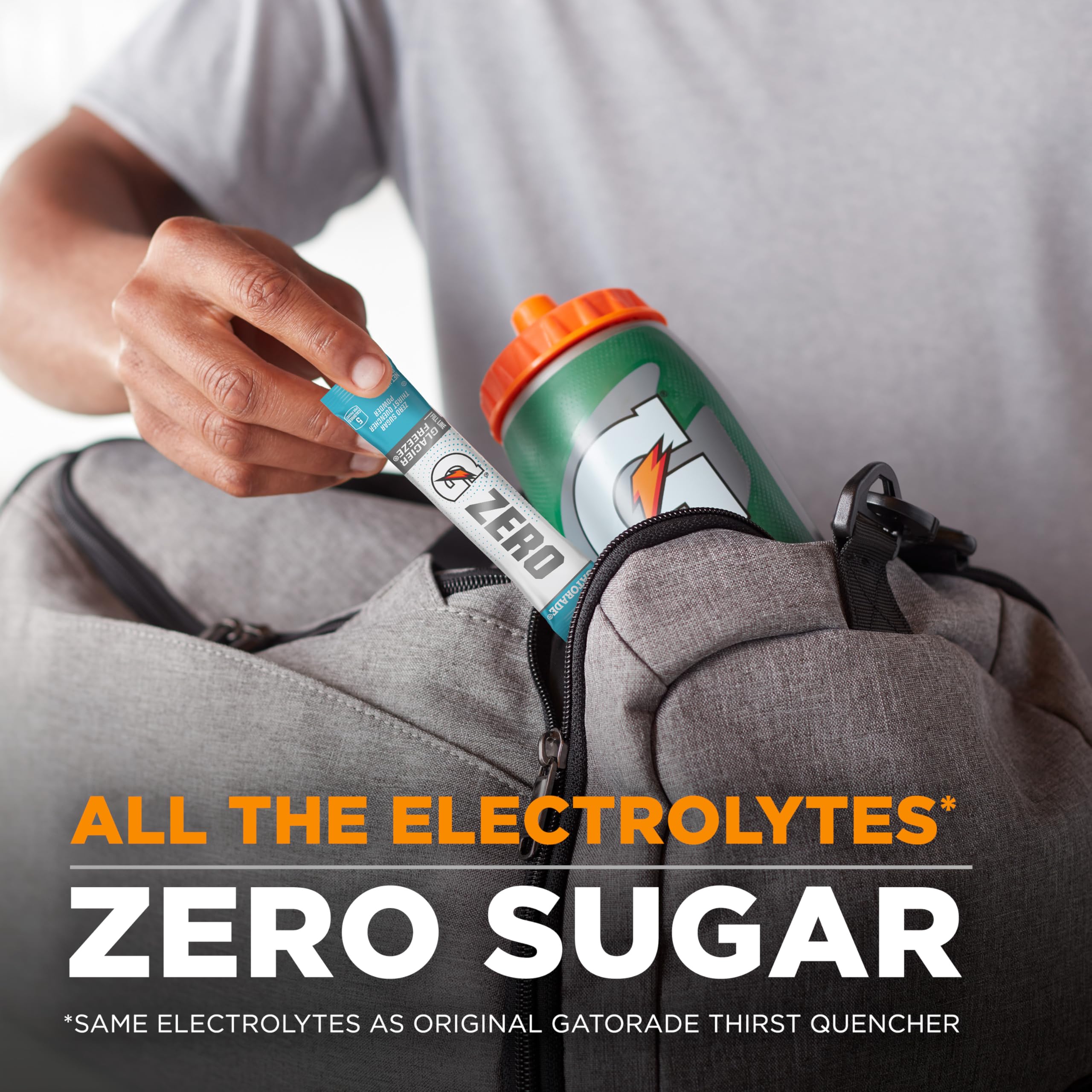Gatorade G Zero Powder, Fruit Punch Variety Pack, 0.10oz Individual Packets - 10 Count (Pack of 5)