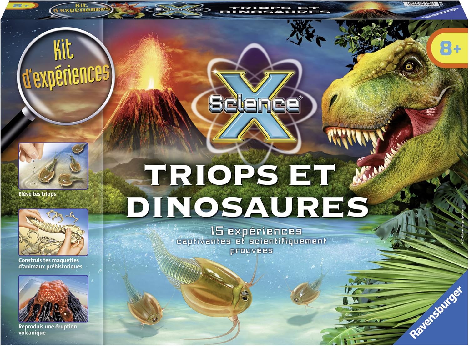 notice triops et dinosaures ravensburger