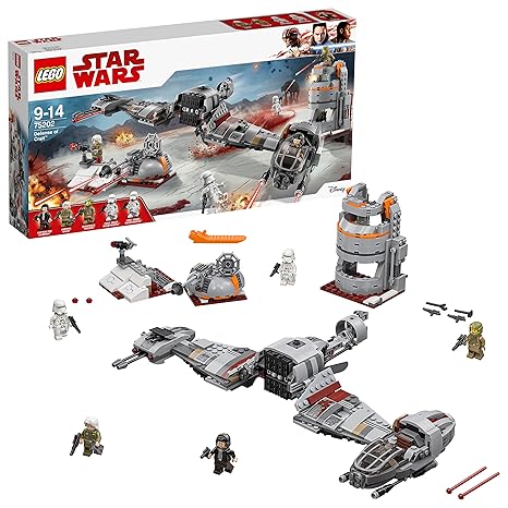 LEGO Star Wars 75202 - Defense of Crait, Spielzeug