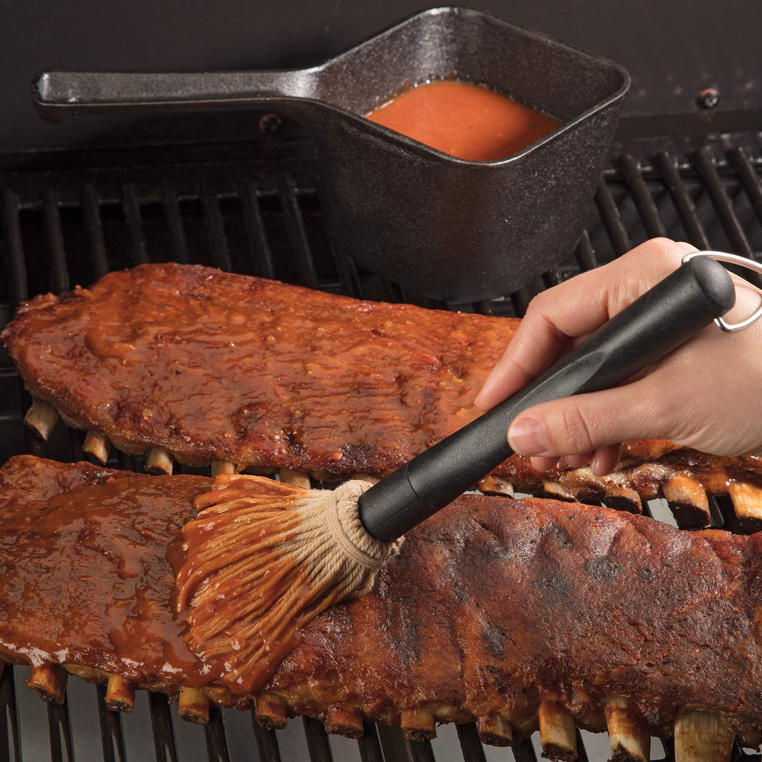 Cuisinart CBP-300 Cast Iron Basting Pot and Brush