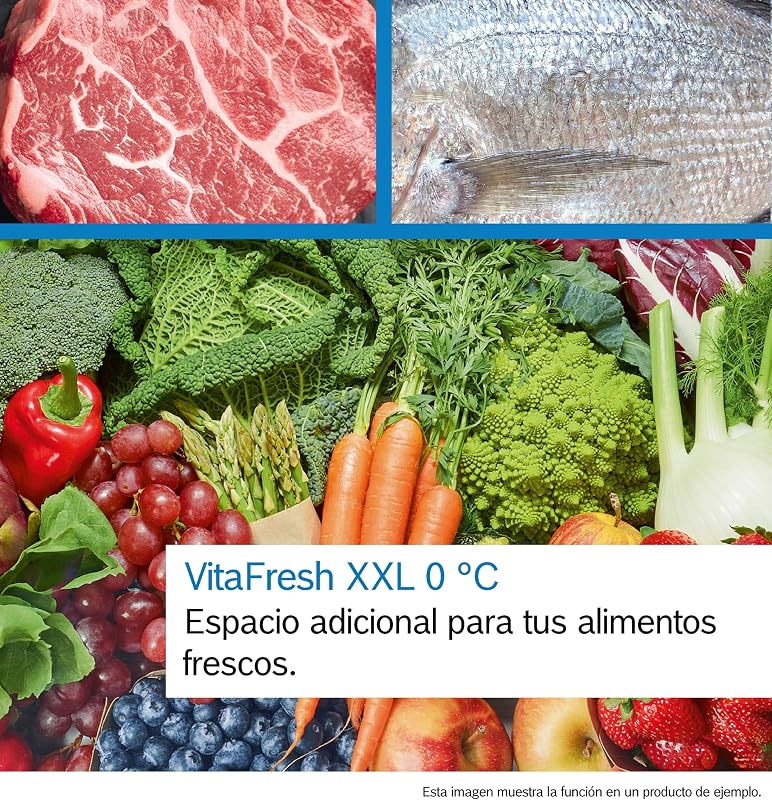 , Frigorífico combinado, 186 x 60 cm, Acero inoxidable, KGN36VIBT