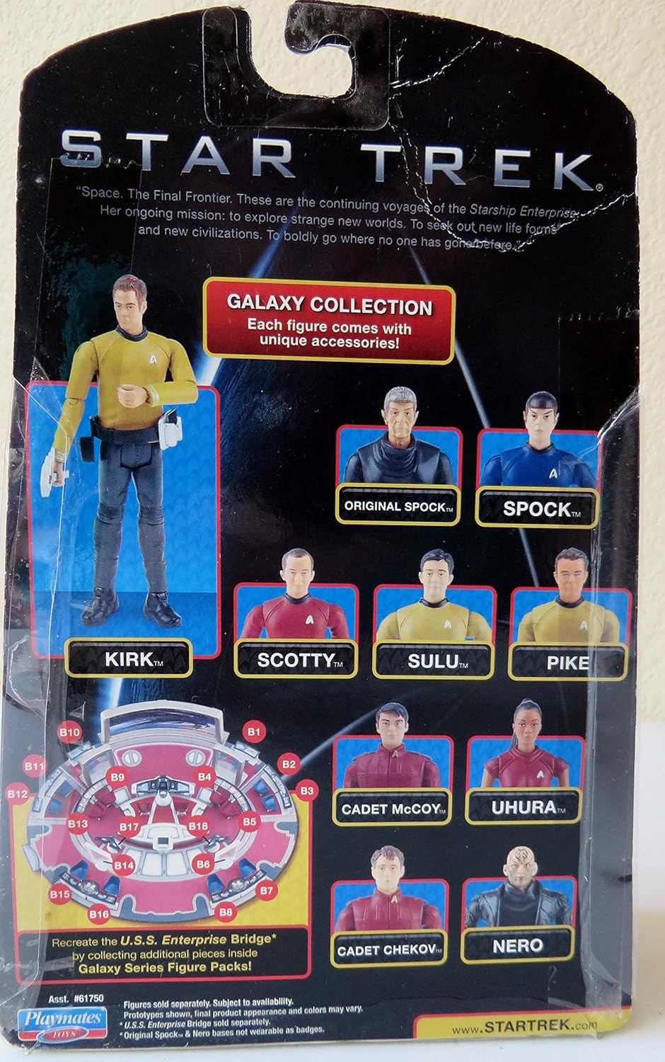 star trek galaxy collection action figures