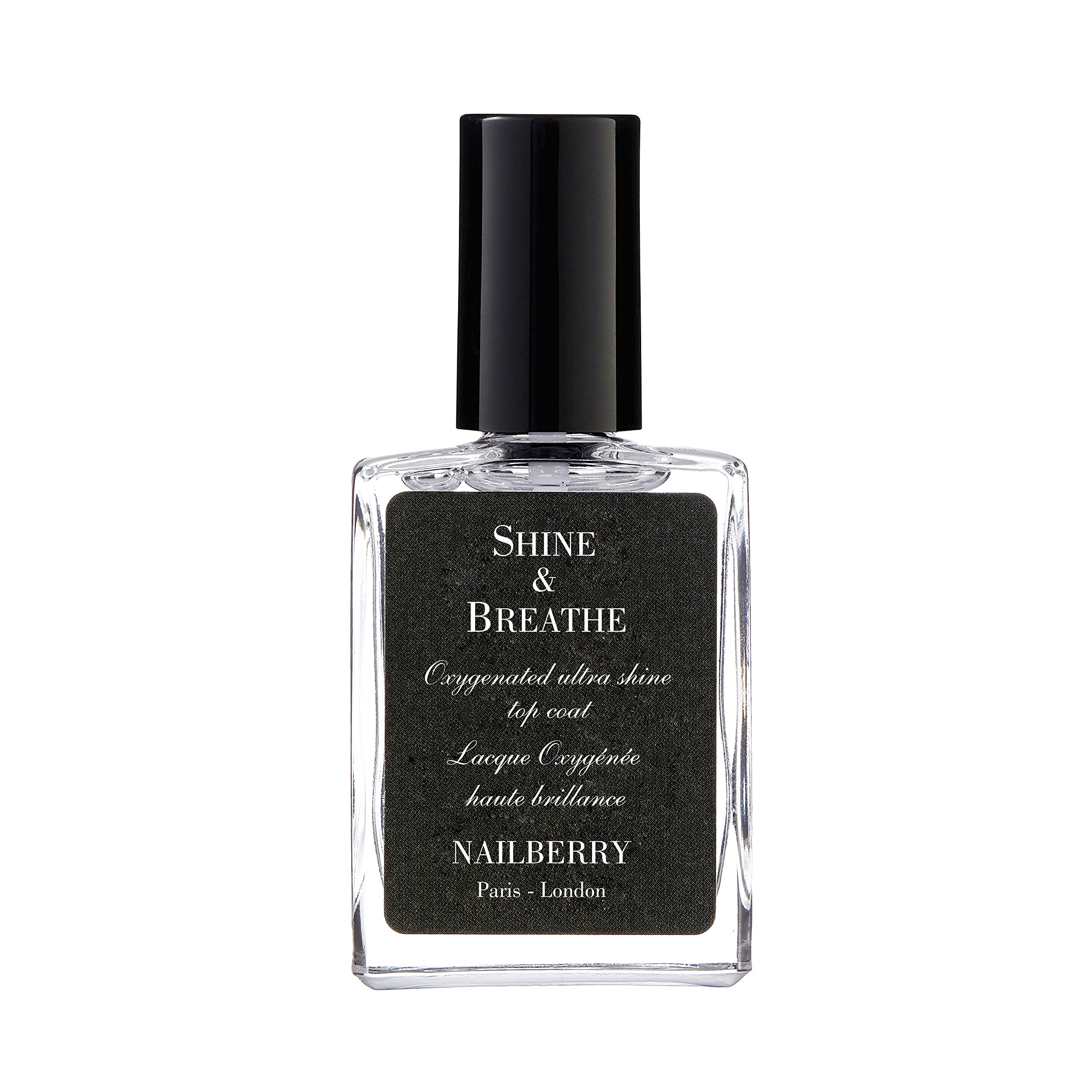 Nailberry Shine & Breathe Oxygenated Top Coat 15 ml | Boosts the Vibrancy, Shine and Staying Power of your Polish
