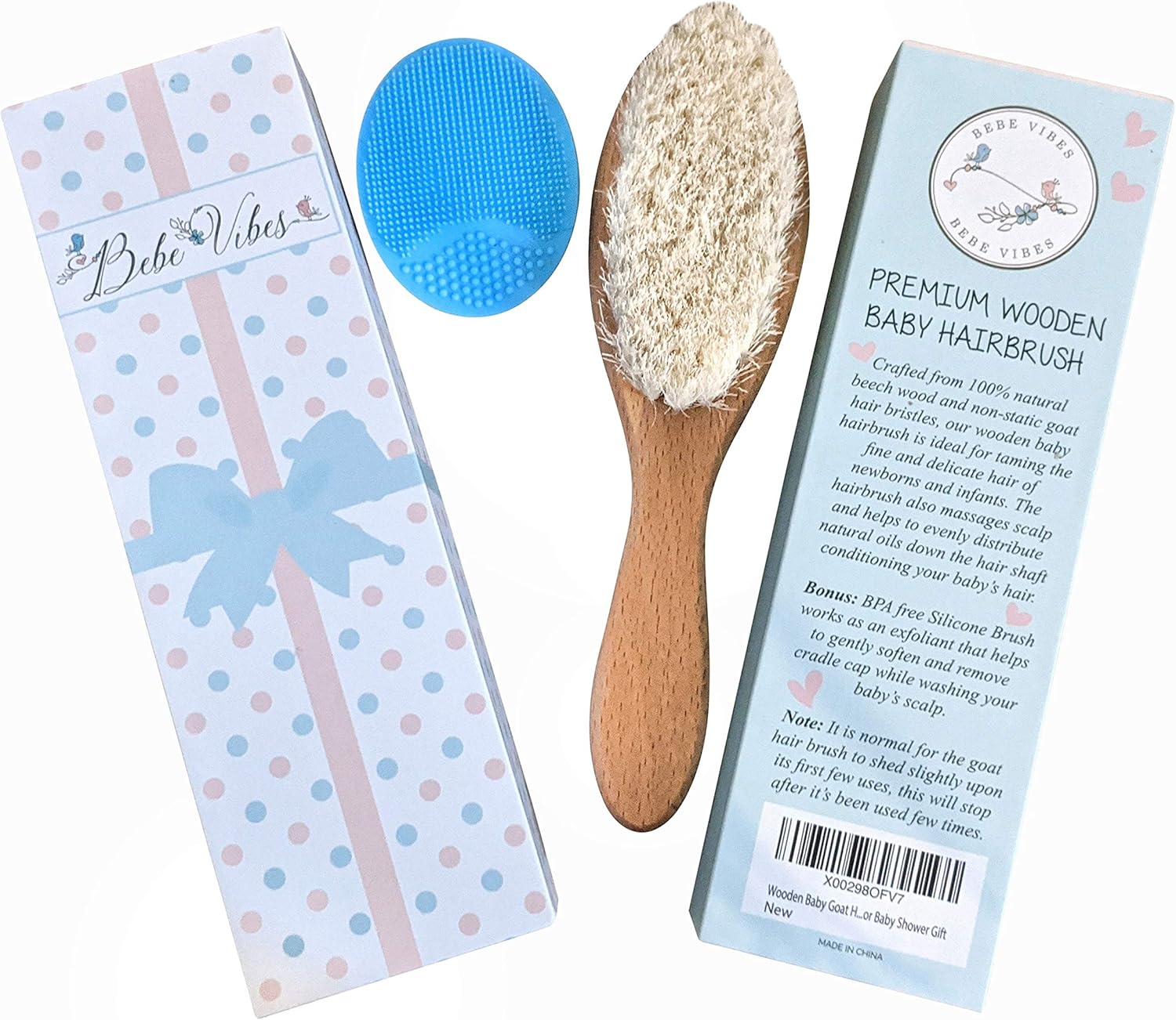 silicone baby hair brush