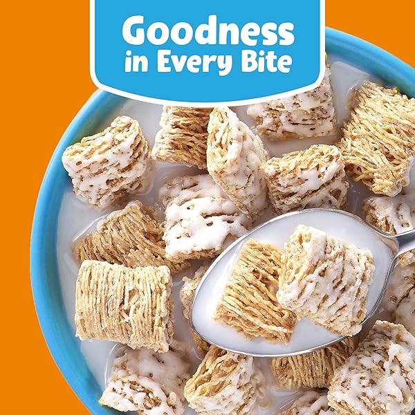 KELLOGG’S LITTLE BITES FROSTED MINI-WHEATS BREAKFAST CEREAL, KIDS CEREAL, FAMILY BREAKFAST, ORIGINAL, 15.9OZ BOX (1 BOX)