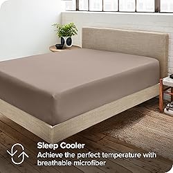 Bare Home 2-Pack Fitted Bottom Sheets Twin XL