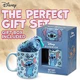 Disney Stitch Mug and Socks Gift Set Blue Stitch Official Merchandise view 2