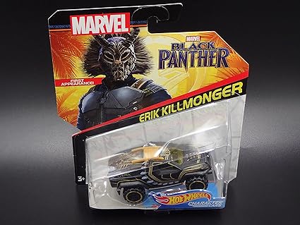 hot wheels marvel black panther