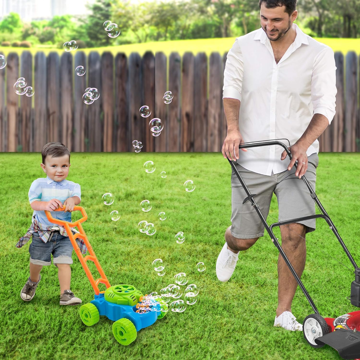 best bubble lawn mower