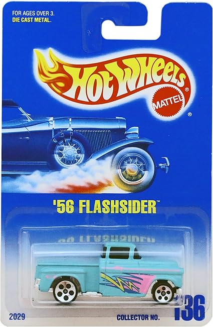 56 Flashsider Hot Wheels #136 1991 