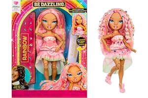 Rainbow High Be Dazzling Fashion Dolls- Adeline Rose (Pink) with Bedazzler Tool and Sparkle Gems