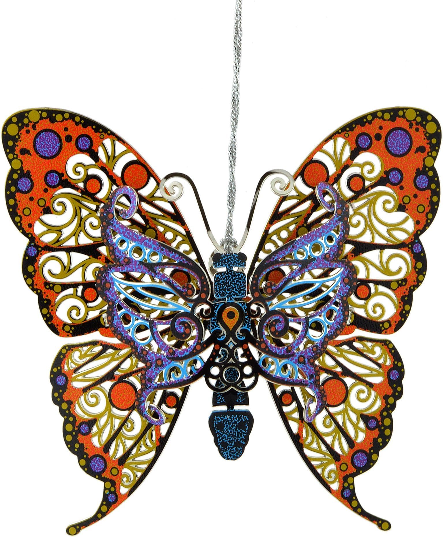 ChemArt Vibrant Butterfly Ornaments