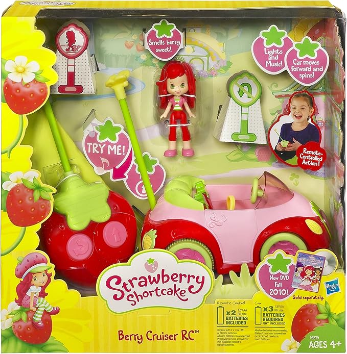 strawberry shortcake remote control car